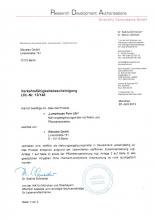 Verkehrsfähigkeitsbescheinigung  NEM Lymphosan Pure Life, 90 g