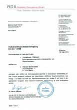 Verkehrsfähigkeitsbescheinigung  NEM Lymphosan C Balance, 90 g