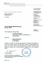 Verkehrsfähigkeitsbescheinigung  NEM Lymphosan N Support, 90 g